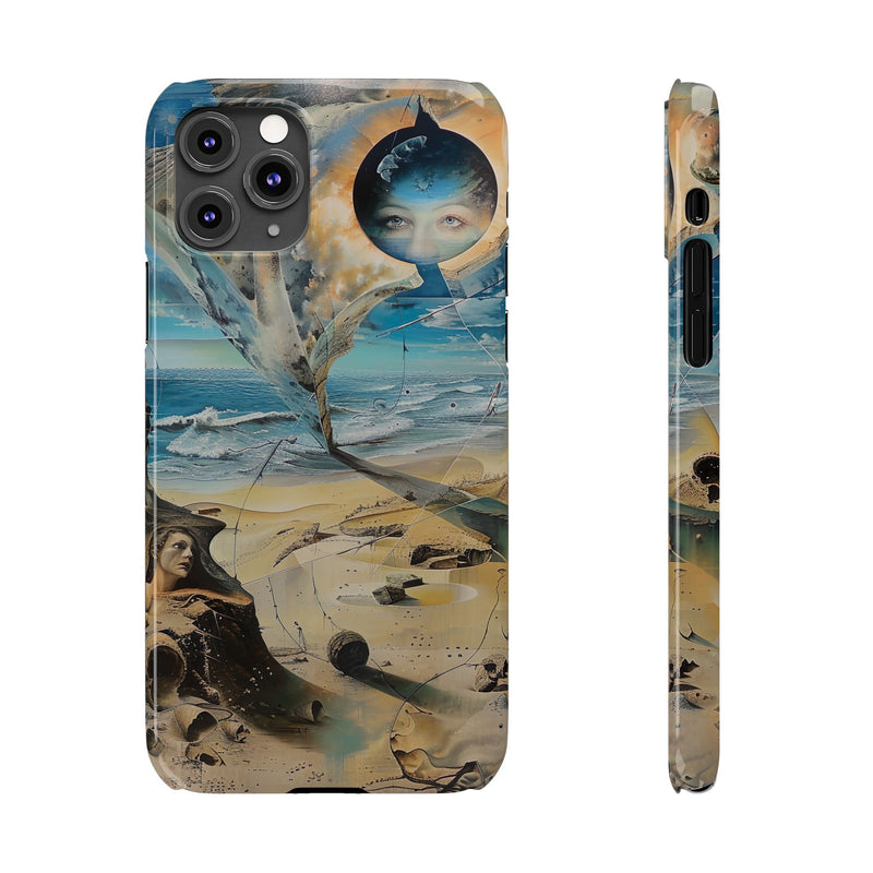 Faces of the Sea Slim Phone Case