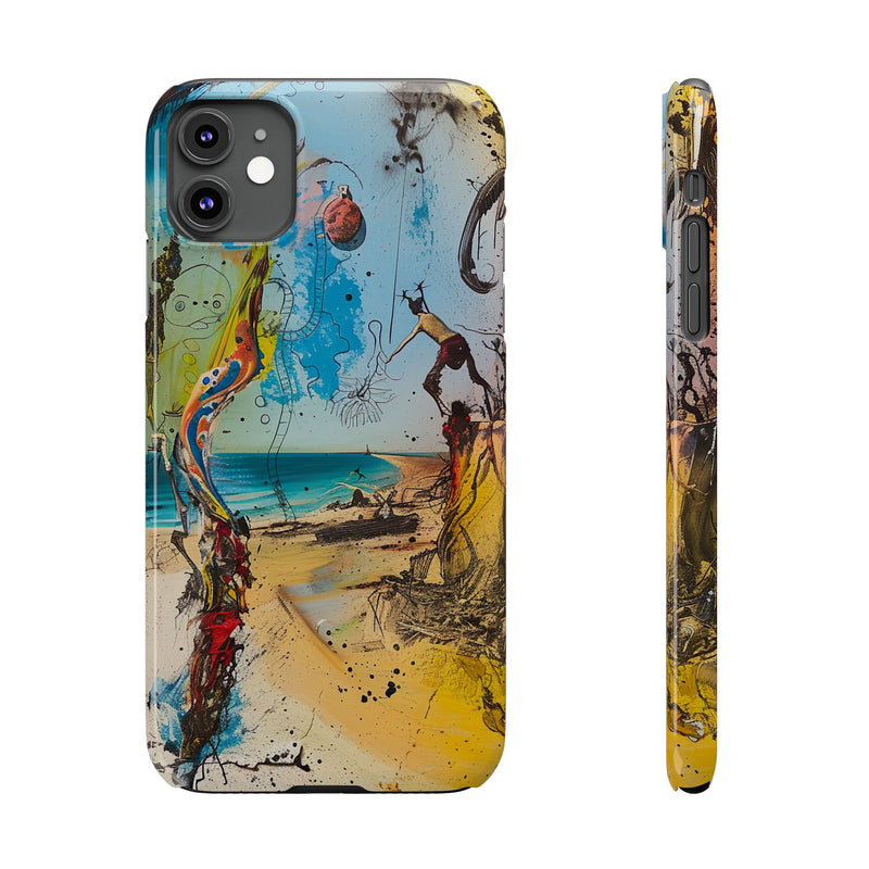 Cliffside Reverie Slim Phone Case