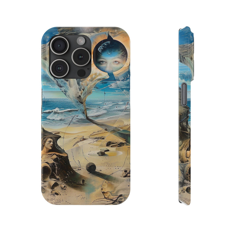 Faces of the Sea Slim Phone Case