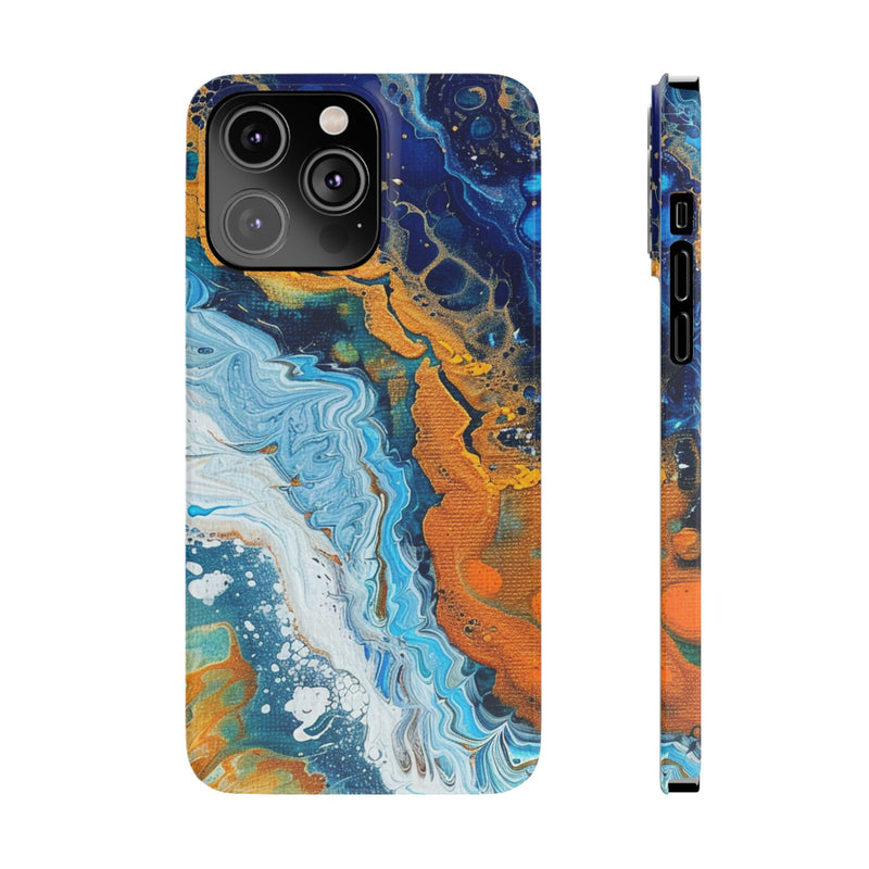 Water Symphony Slim Phone Case