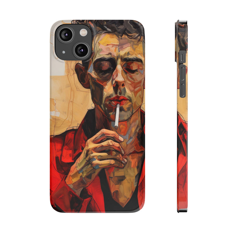 Expressionist's Smoke Break Slim Phone Case