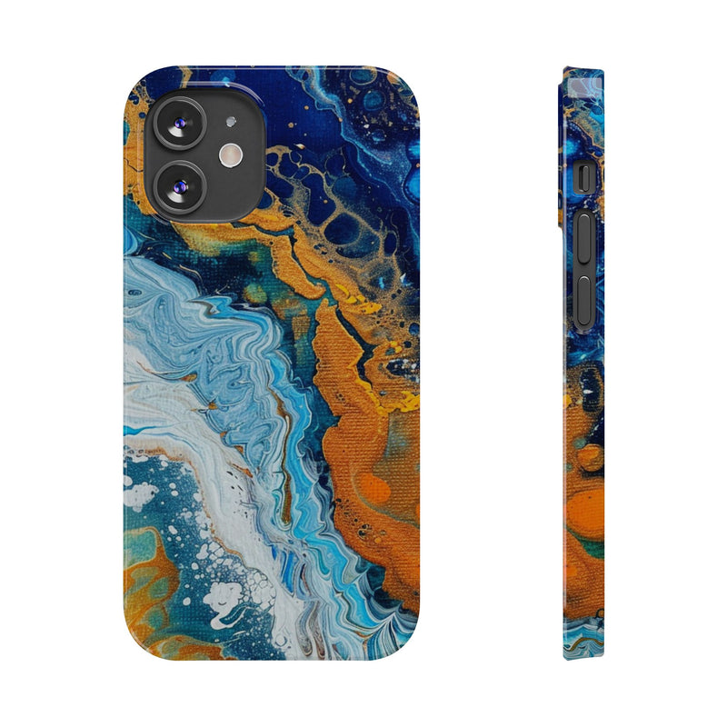 Water Symphony Slim Phone Case