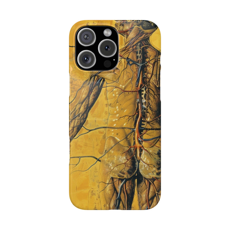 Neural Symphony Slim Phone Case