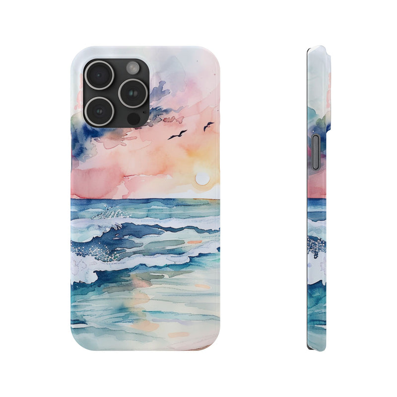 Sunrise Symphony Slim Phone Case