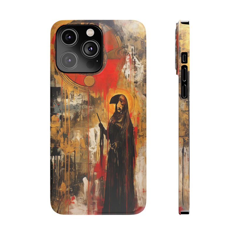 Medieval Noir Slim Phone Case