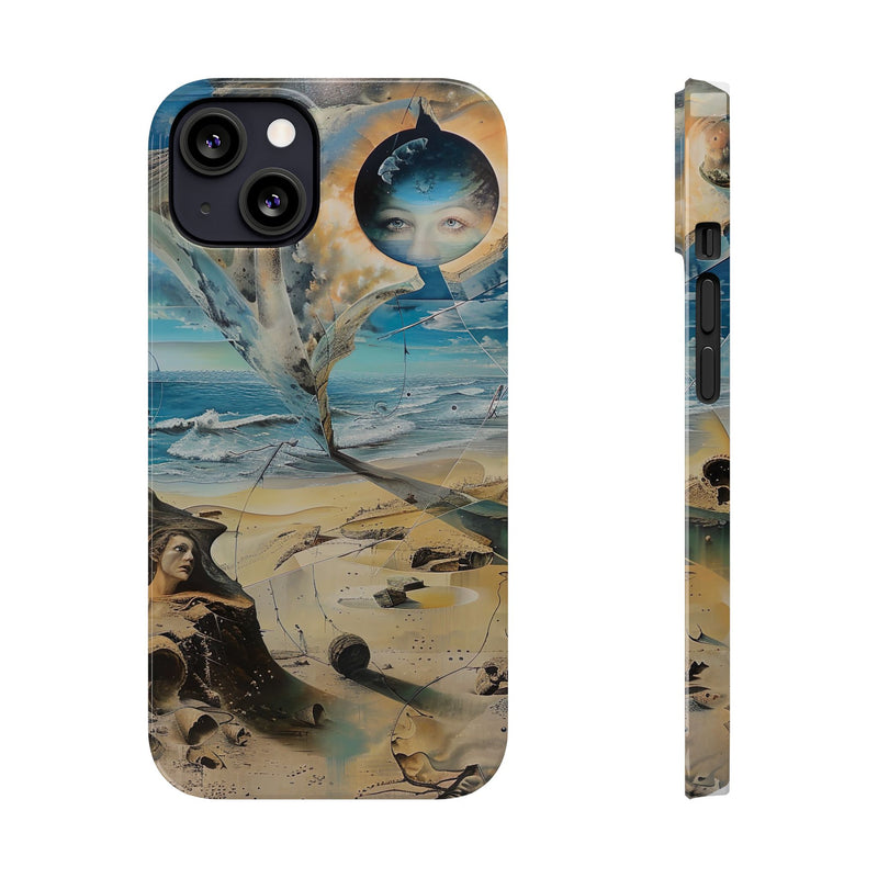 Faces of the Sea Slim Phone Case