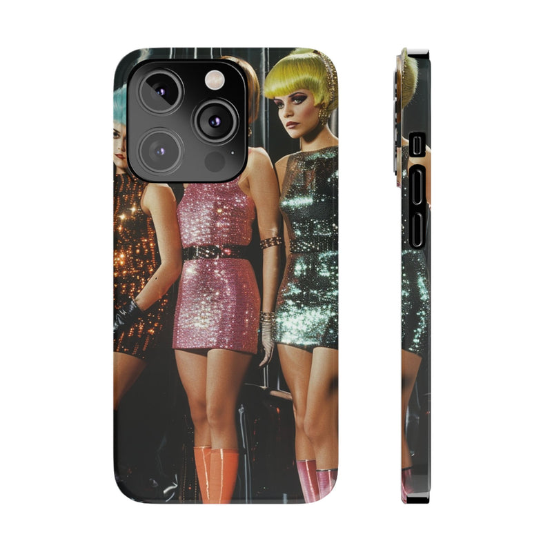 Cosmic Catwalk Slim Phone Case