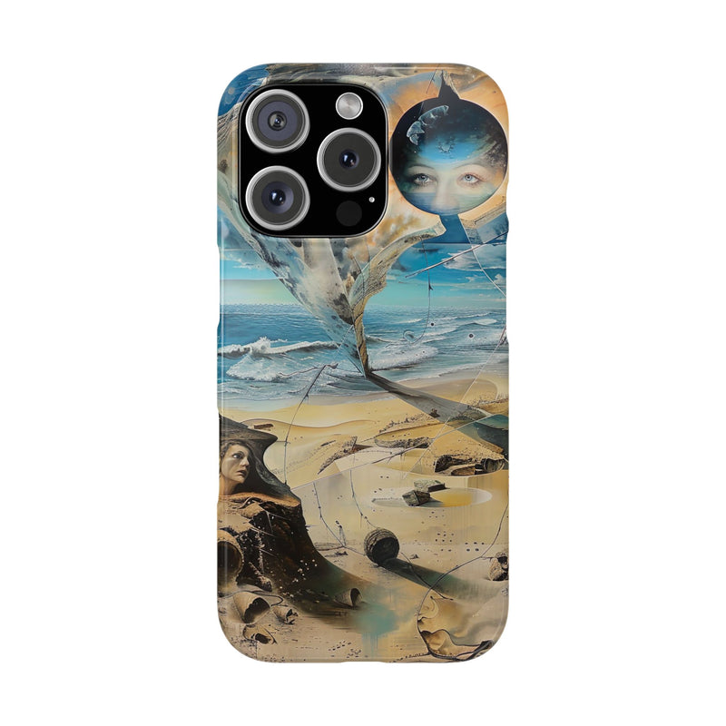 Faces of the Sea Slim Phone Case