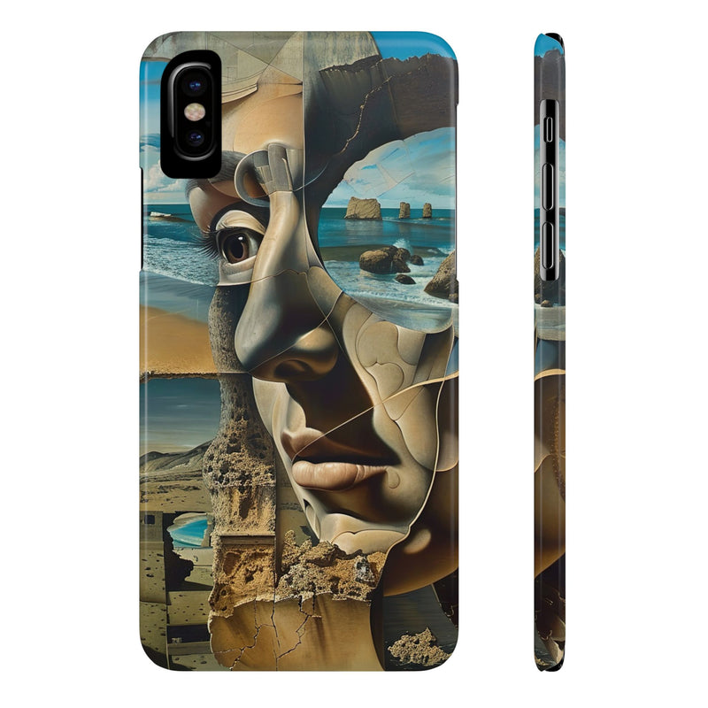 Tides of the Mind Slim Phone Case