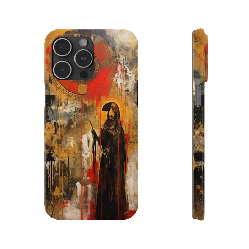 Medieval Noir Slim Phone Case