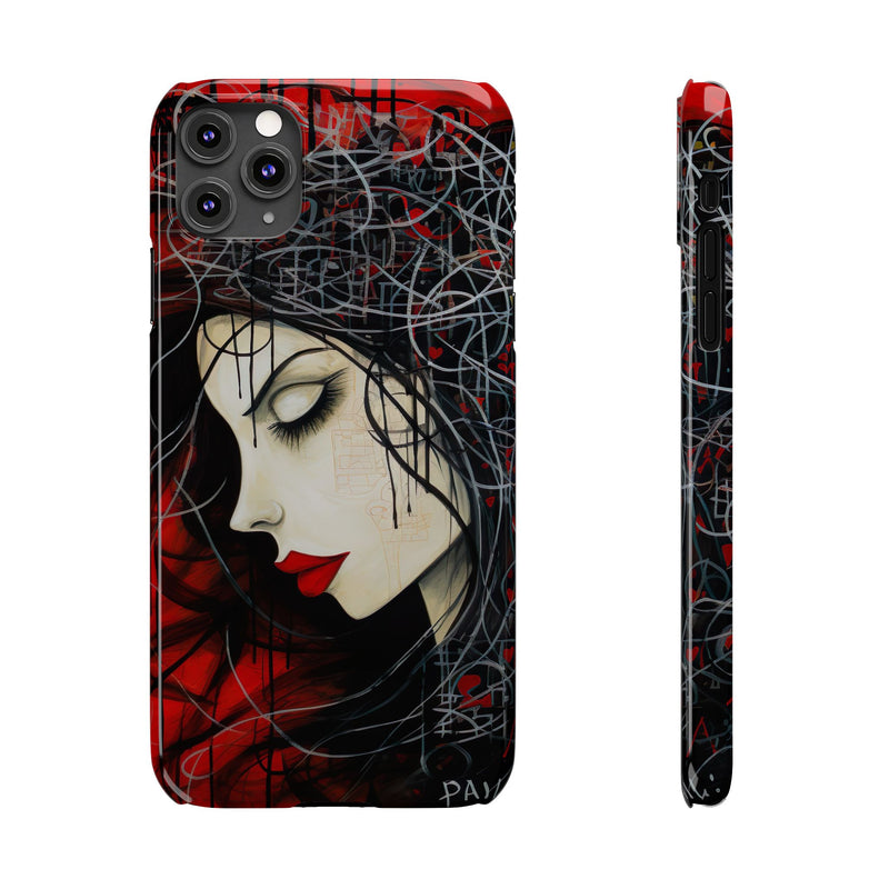 Medieval Muse Slim Phone Case