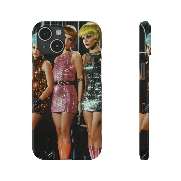 Cosmic Catwalk Slim Phone Case