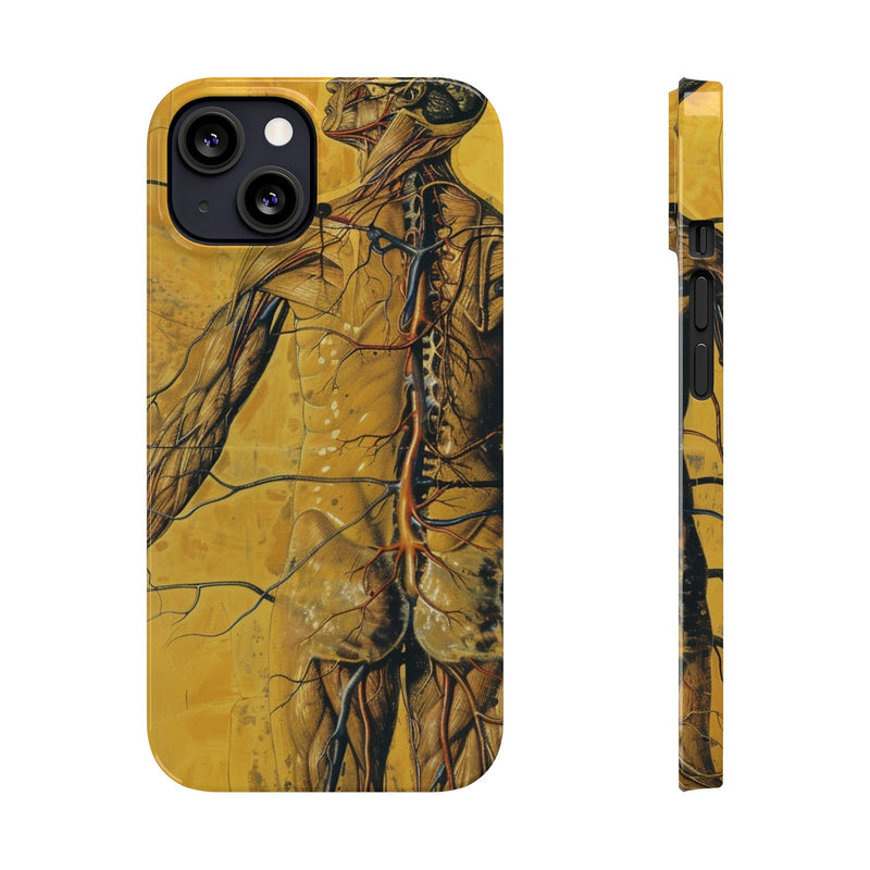 Neural Symphony Slim Phone Case