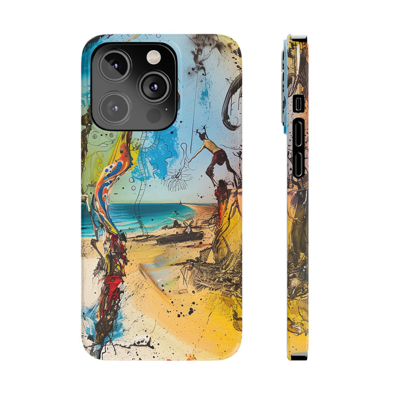 Cliffside Reverie Slim Phone Case