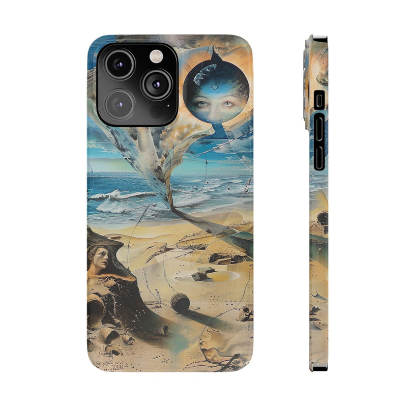 Faces of the Sea Slim Phone Case