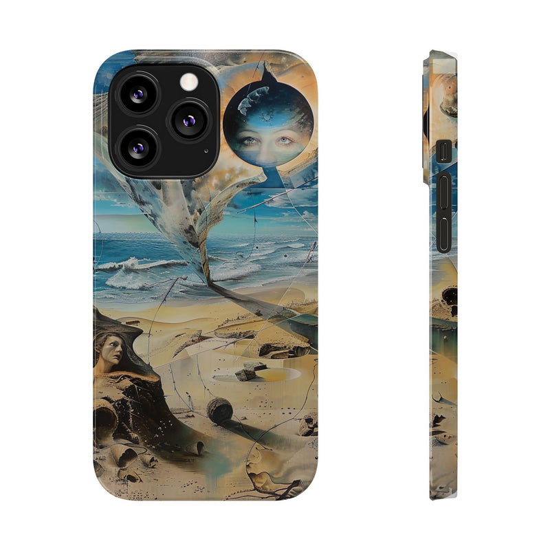 Faces of the Sea Slim Phone Case