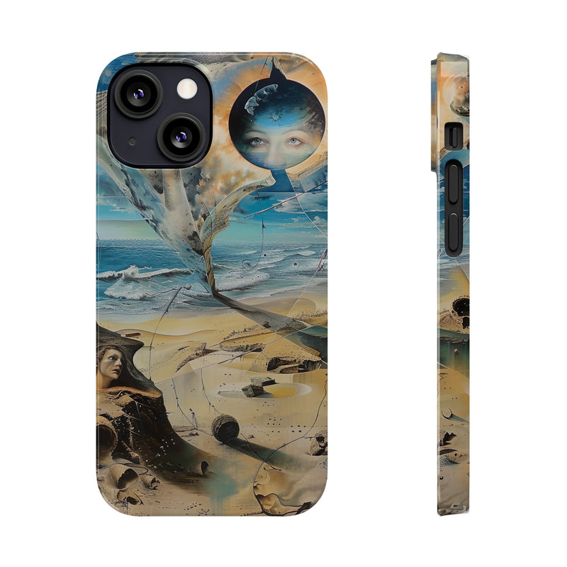 Faces of the Sea Slim Phone Case