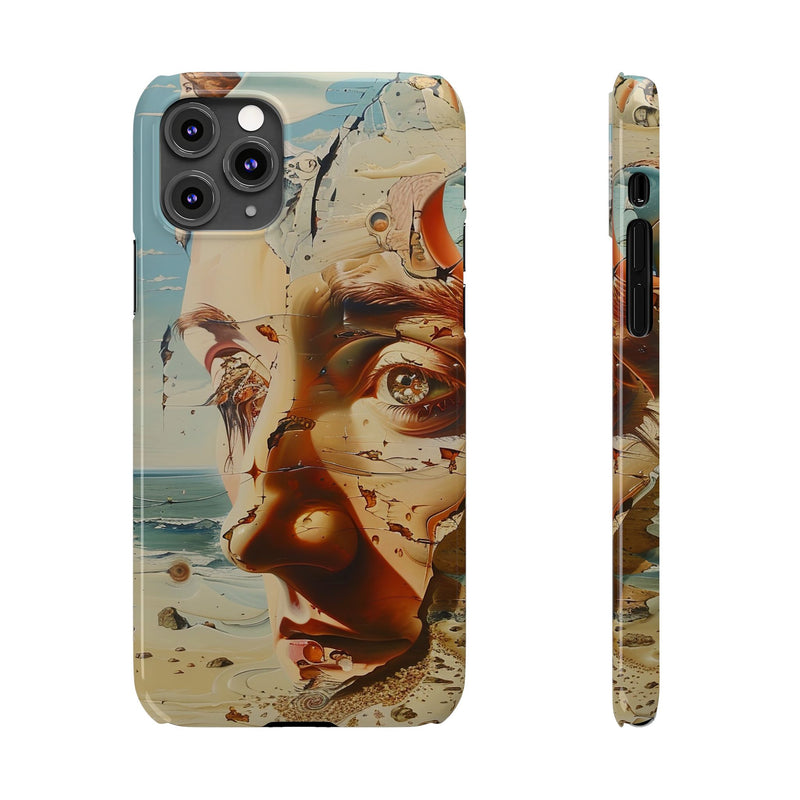 Waves of Thought Slim Phone Case