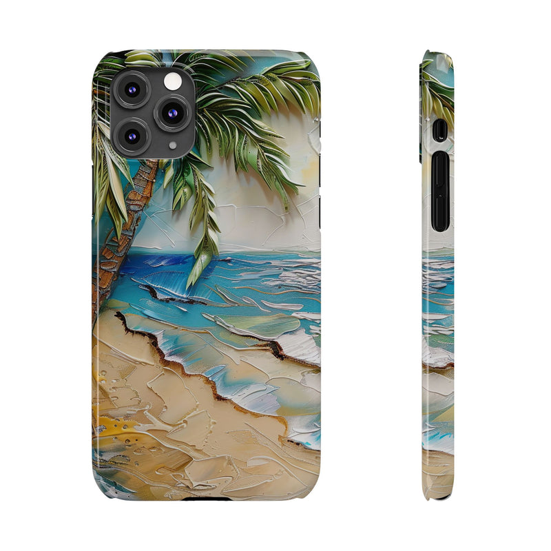 Seaside Serenity Slim Phone Case