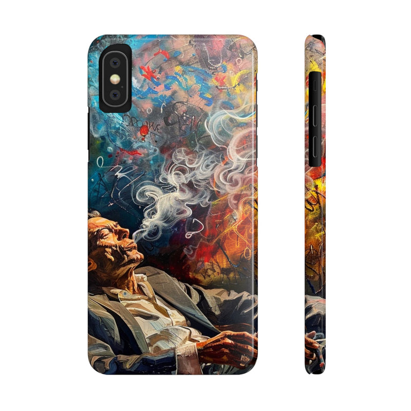 Exhaling Art Slim Phone Case