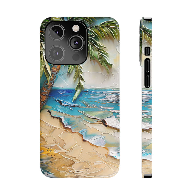 Seaside Serenity Slim Phone Case