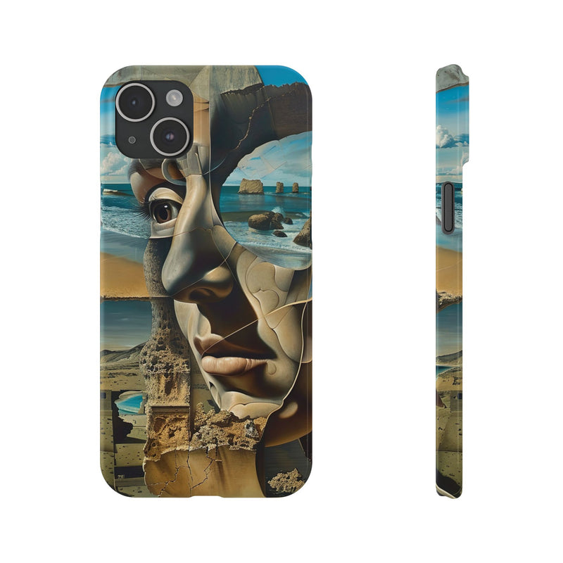 Tides of the Mind Slim Phone Case