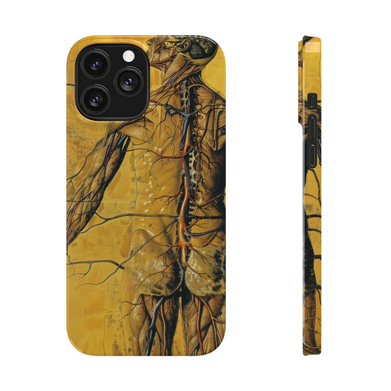 Neural Symphony Slim Phone Case