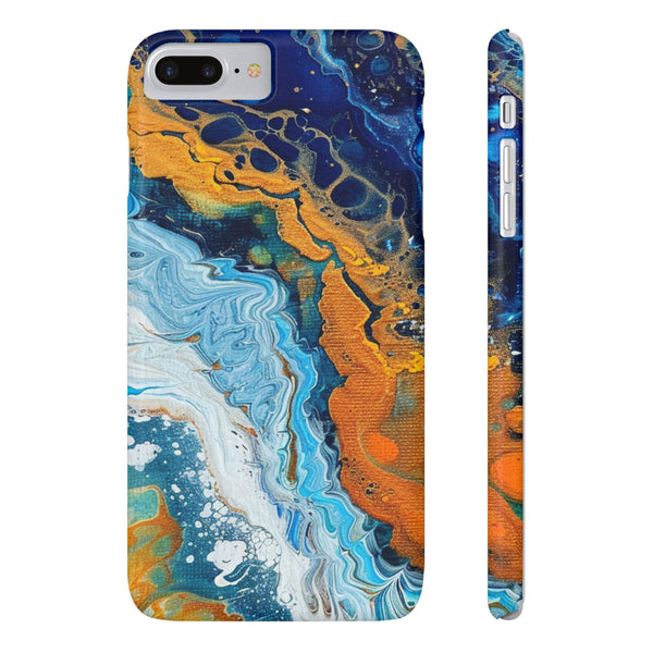 Water Symphony Slim Phone Case