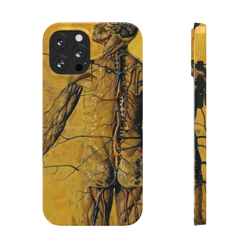 Neural Symphony Slim Phone Case