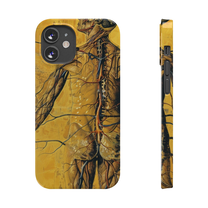 Neural Symphony Slim Phone Case