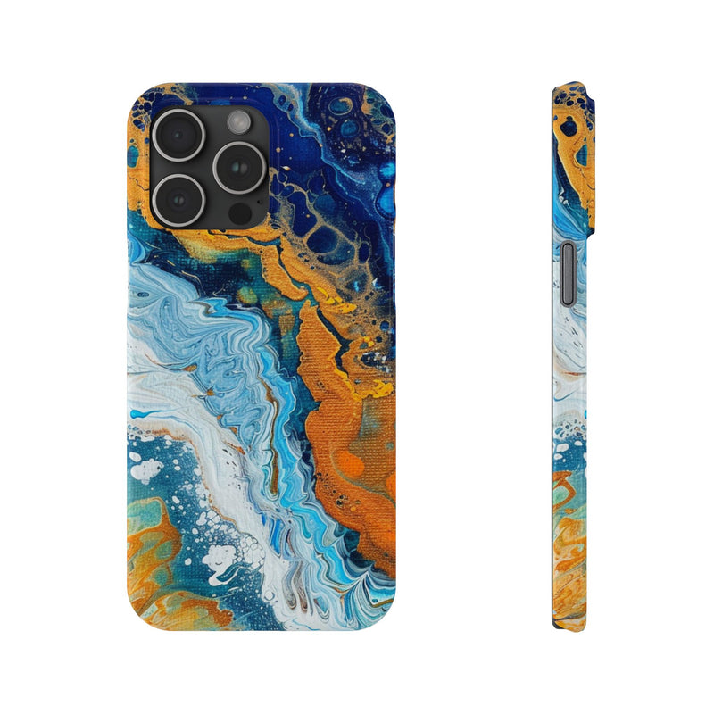 Water Symphony Slim Phone Case