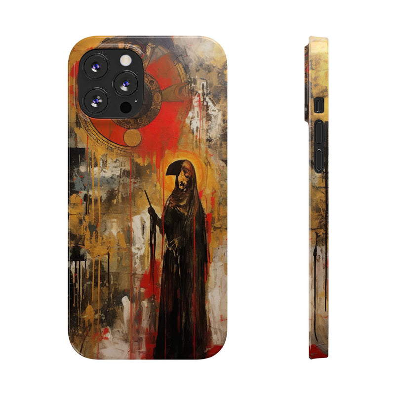 Medieval Noir Slim Phone Case