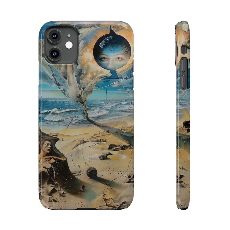 Faces of the Sea Slim Phone Case