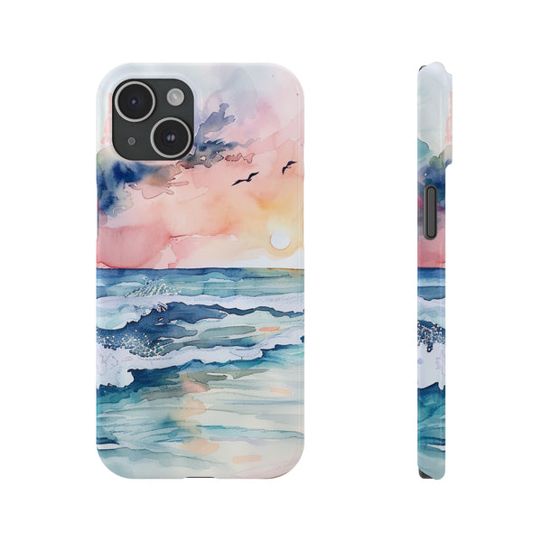 Sunrise Symphony Slim Phone Case