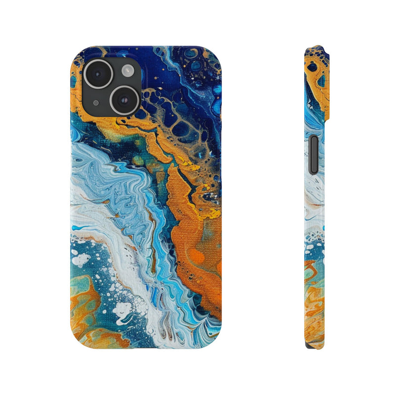 Water Symphony Slim Phone Case