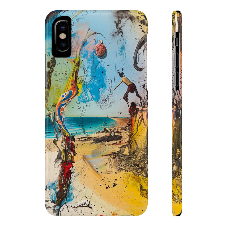 Cliffside Reverie Slim Phone Case