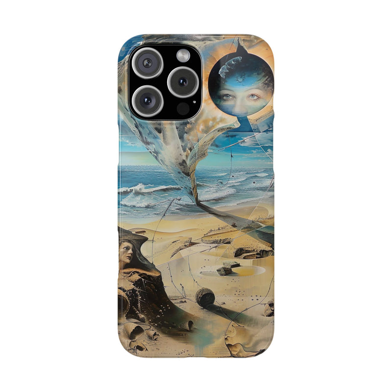 Faces of the Sea Slim Phone Case