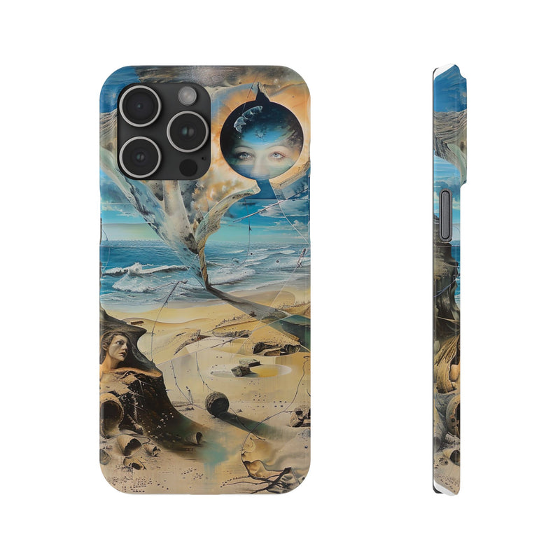 Faces of the Sea Slim Phone Case