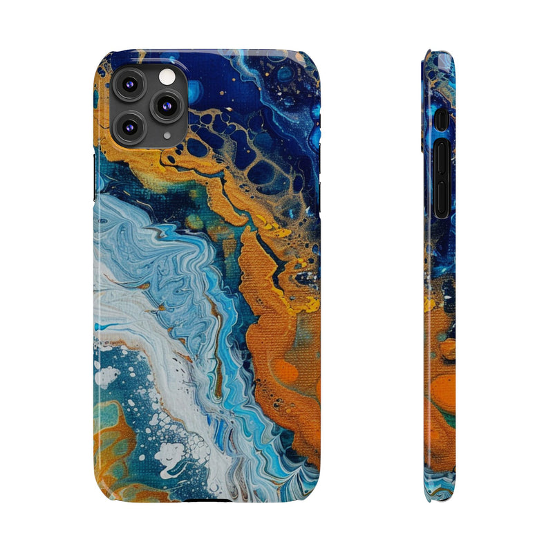 Water Symphony Slim Phone Case