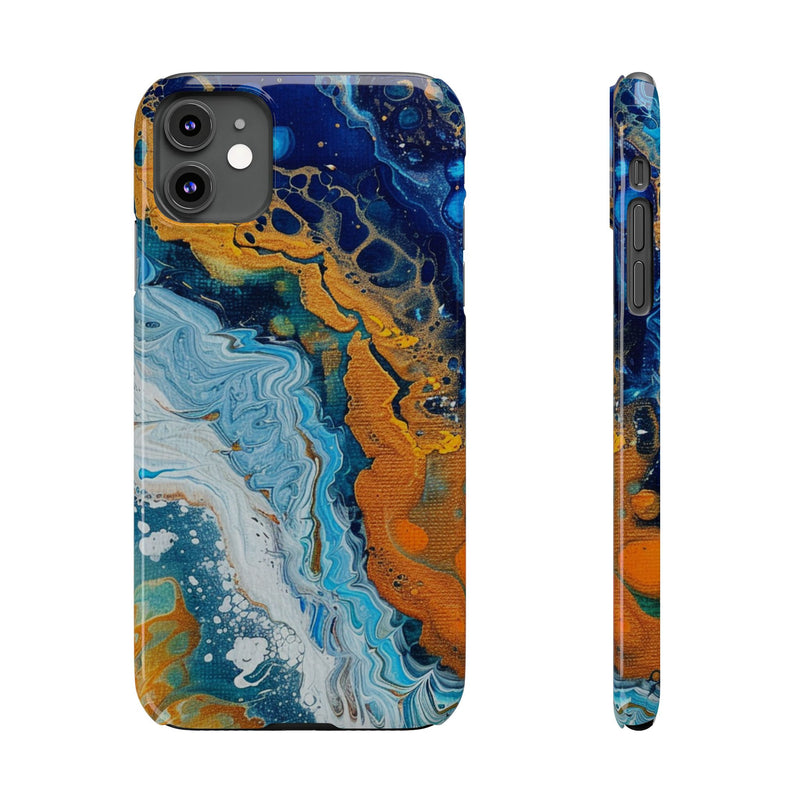 Water Symphony Slim Phone Case