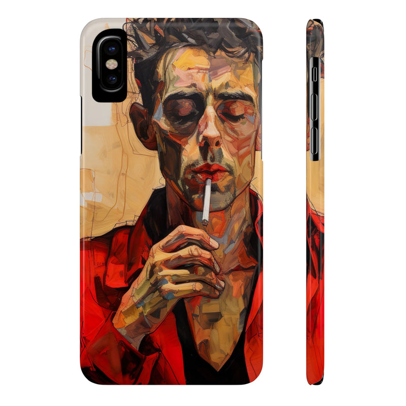 Expressionist's Smoke Break Slim Phone Case