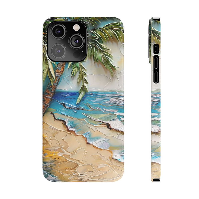 Seaside Serenity Slim Phone Case