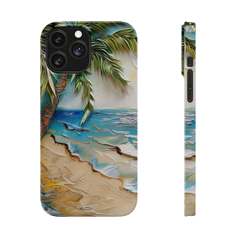 Seaside Serenity Slim Phone Case