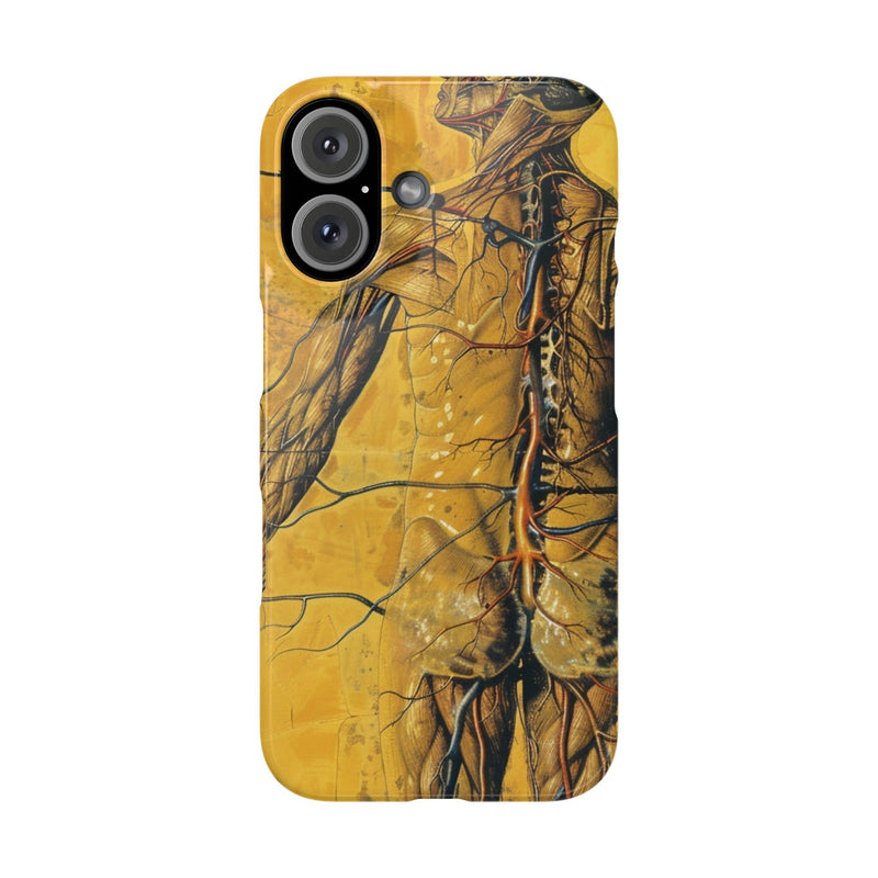 Neural Symphony Slim Phone Case