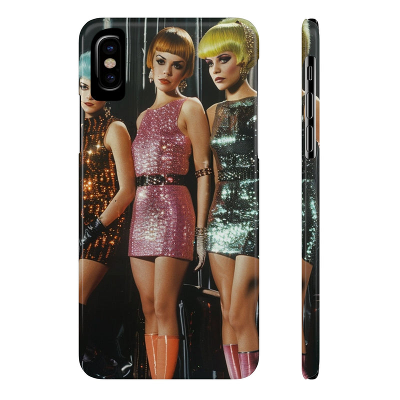 Cosmic Catwalk Slim Phone Case