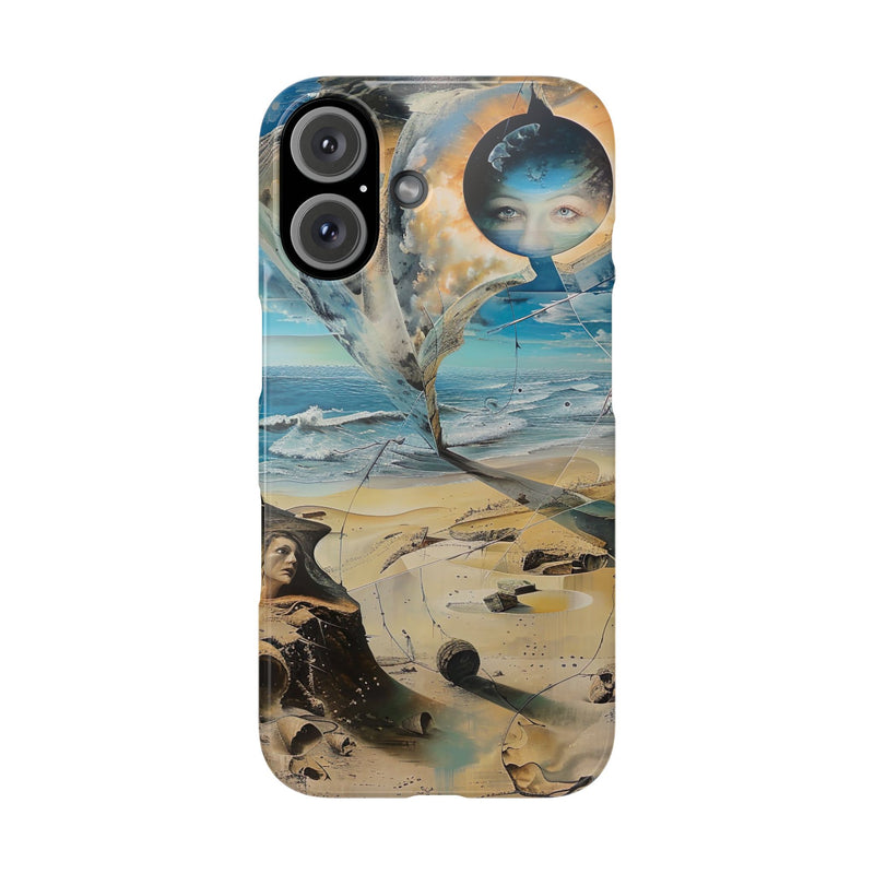 Faces of the Sea Slim Phone Case