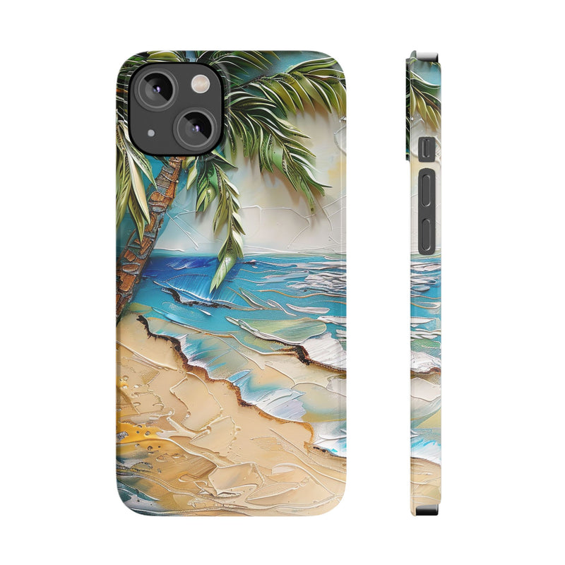 Seaside Serenity Slim Phone Case